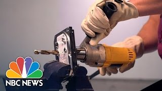 How To Demolish An Old Hard Drive And Keep Your Data Safe  NBC News [upl. by Koffler]