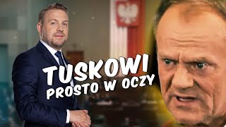 TUSK mało nie pękł po usłyszeniu słów prawdy 🔥 [upl. by Traggat]