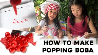 How to Make Popping Boba [upl. by Ardnek]