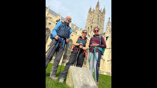 Pilgrims WayCamino Ingles Day 7 Chilham to Canterbury [upl. by Norrag]