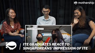 ITE graduates react to Singaporeans’ impression of ITE [upl. by Heppman]