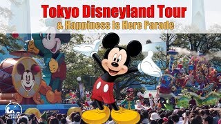 Tokyo Disneyland amp Happiness Is Here Daytime Parade  English 4K [upl. by Hashimoto]