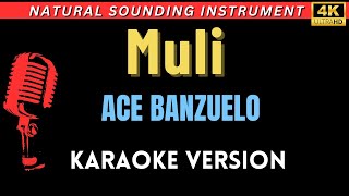 Muli  Ace Banzuelo HD Karaoke Version [upl. by Accire222]