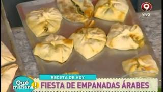 Receta de hoy Empanadas árabes [upl. by Ellehcar]