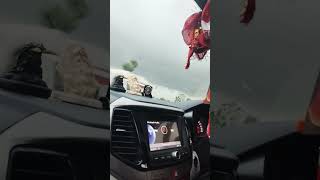 driving in wind weather☁️ shorts viralvideo shortsvideo weather car monsoon drive driving [upl. by Selene932]