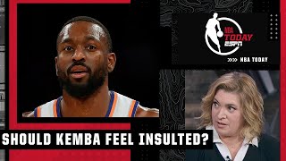 Kemba Walker being out of the Knicks rotation is an insult  Ramona Shelburne  NBA Today [upl. by Grata]