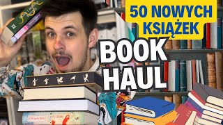 50 NOWYCH KSIĄŻEK  BOOKHAUL 📚🤑 [upl. by Albemarle299]