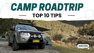 Road Trip Camping ESSENTIALS  My top 10 tips for your next epic GETAWAY [upl. by Hcahsem]