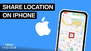 How To Share Your Location On An iPhone  Tech Insider [upl. by Alo338]