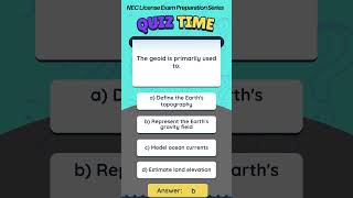 Geodesy QUIZ Part 1  NEC License Exam Preparation Series  engineeringlicensepreparation [upl. by Honor74]