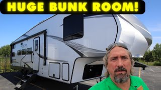 Awesome 150 Series Bunkhouse  Sleeps 8  2024 Grand Design Reflection 298BH [upl. by Leff]