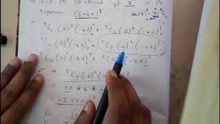 FIND CO EFFICIENT OF X  3 IN EXPRERSSIONGENERATING FUNCTION DISCRETE MATHEMATICS  OU EDUCATION [upl. by Ardnwahs]