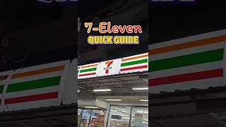 A quick guide to 7Eleven in Thailand [upl. by Nwahsed]