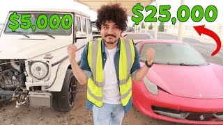 Dubai TopSecret SuperCars Graveyard  INSANE PRICES [upl. by Nerradal]