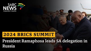 2024 BRICS Summit I President Ramaphosa leads SA delegation in Russia [upl. by Malliw]