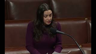 Rep AOC Delivers Major Speech on Looming Famine in Gaza and Administration Response to the Crisis [upl. by Yecam]