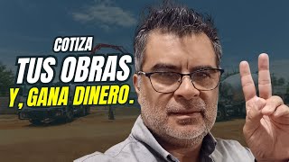 Cotiza tus obras y gana dinero 💰 cotizaciondeobra ganadinero [upl. by Gery273]