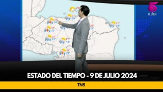 Estado del tiempo  9 de julio 2024 [upl. by Inkster]