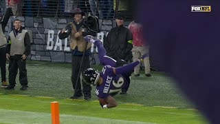 RAVENS WIN IN WALKOFF PUNT RETURN TOUCHDOWN IN OT [upl. by Kcirdnek]