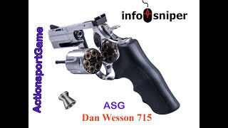 Actionsportgames Dan Wesson 715 Co2 Powered Revolver [upl. by Annoyik]