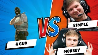 This guy knifed S1mple and m0NESY in one CS2 round 🎮 [upl. by Jordon]