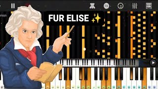 Fur Elise  Fur Elise Piano  Fur Elise Piano Tutorial  Fur Elise Beethoven [upl. by Enorahs]