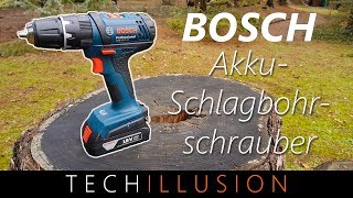 🛠BOSCH Professional Akku Schlagbohrschrauber im Test  Bosch GSB 182LI  Review amp Test [upl. by Nevur918]