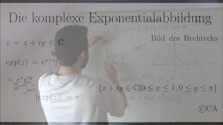 Bild komplexe Exponentialabbildung Funktionentheorie komplexe Analysis [upl. by Neirbo]