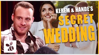 The Truth Behind Kerem Bürsin amp Hande Erçels SECRET Wedding [upl. by Llenral91]