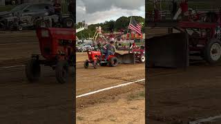 Hookstown fair garden tractor pulls [upl. by Noneek]