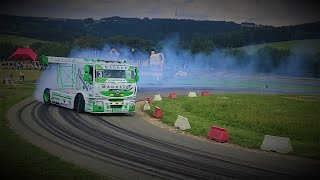 Drift Show Izdebki 2021  1000KM Renault Premium Drift Truck TIR MADREX Grzegorz Mądry shorts [upl. by Bandur]