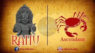 rahu in cancer ascendant or karka lagna [upl. by Anneehs]