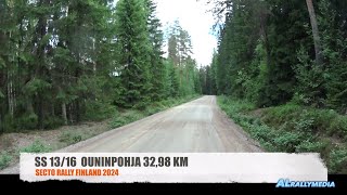 WRC Finland 2024 SS13 Ouninpohja Onboard [upl. by Akirdna518]