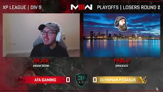 XP League Div 9  Playoffs  LR2  AFA Gaming vs Olympian Pegasus [upl. by Mackay]