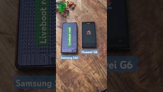 Samsung S20 vs Huawei Ascend G6 reboot test liveboot s20 huawei shortvideo jellybean android [upl. by Jurgen]