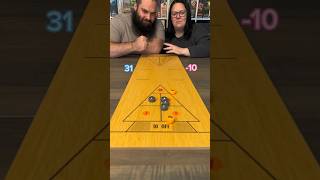 Shuffleboard On Your Table We Love This Game boardgame couple [upl. by Davilman]