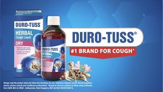 DUROTUSS® Herbal Dry Cough Liquid – Marshmallow Root Extract [upl. by Bywoods]