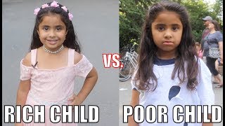 Rich Child vs Poor Child Experiment [upl. by Autumn994]