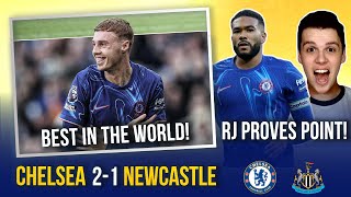 CHELSEA 21 NEWCASTLE  COLE PALMER  BEST IN THE WORLD 🥶  REECE JAMES PROVES HIMSELF [upl. by Nonnahc181]