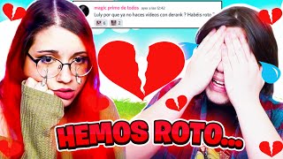 ¿¿DERANK Y YO HEMOS ROTO RESPONDIENDO PREGUNTAS DE SUBS SINCERAS en ROBLOX 😲 [upl. by Imehon]