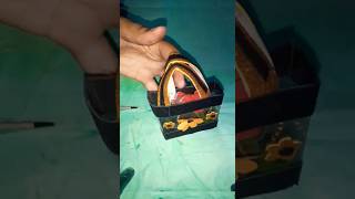 Easy plastic purse diy craft viral short plz subscribers guys [upl. by Ellehsad]