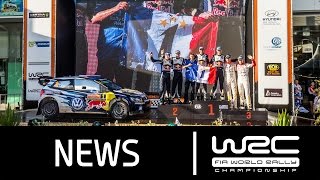 WRC  Coates Hire Rally Australia 2015 Powerstage SS17 [upl. by Hutton]