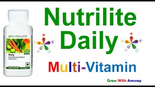 Maximize Your Health Nutrilite Daily Multivitamin Guide  Best Practices amp Timing [upl. by Bautista357]