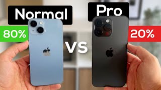 iPhone normal vs Pro ¿Cuál comprar Mira este vídeo antes ⚠️ [upl. by Adnuahsor]