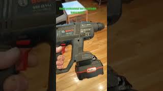 Parkside teamX 20V Battery on Bosch professional drill [upl. by O'Connell303]