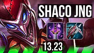 SHACO vs EKKO JNG  12111 Rank 5 Shaco 19M mastery 700 games  KR Challenger  1323 [upl. by Ferne]