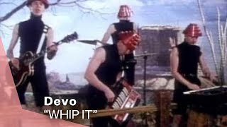 Devo  Whip It Official Music Video  Warner Vault [upl. by Jaine444]