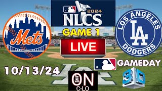 🔴Los Angeles Dodgers vs New York Mets Live MLB NLCS BASEBALL Game 1 Play by Play amp 3D Presentation [upl. by Fabian]