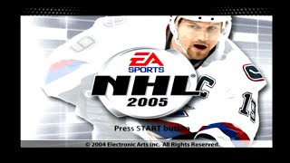 NHL 2005  Gameplay PS2 [upl. by Aseyt]