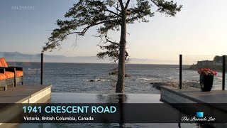 Oceanfront Luxury Home  1941 Crescent Rd Victoria BC Canada 🇨🇦  Luxury Home Design [upl. by Thurlough]